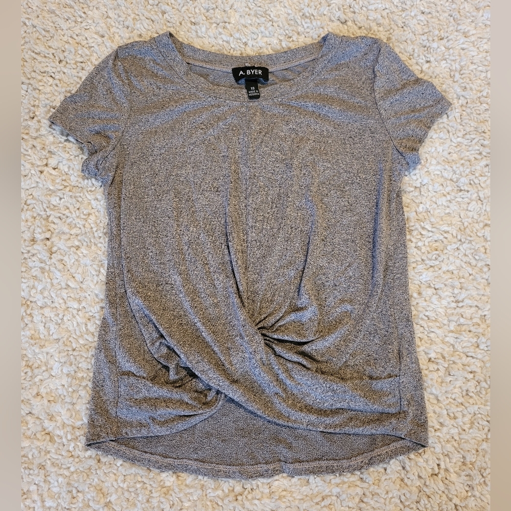 AByer knotted front tee